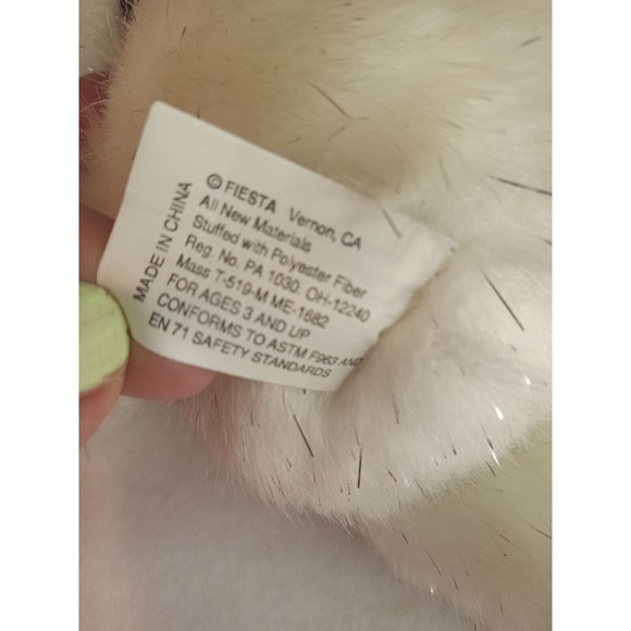 FIESTA HOLIDAY BEAR  L-20131 PLUSH STUFFED ANIMAL TOY - Picture 5 of 6